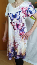 Jerseykleid shirtkleid stretch gebraucht kaufen  Weischlitz