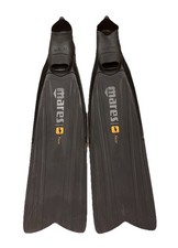 Barbatanas de mergulho Mares Razor Pro Freediving Spearfishing EUA 8 1/2 - 9 1/2 comprar usado  Enviando para Brazil