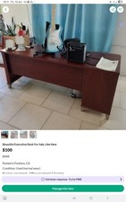 Feet executive desk for sale  San Bernardino