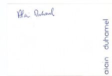 Alain duhamel autographe d'occasion  Paris XX
