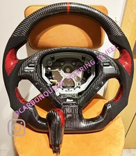 Volante de fibra de carbono real para Infiniti g37g25 G37X comprar usado  Enviando para Brazil