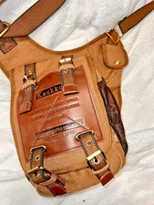 KAUKKO Mochila de Lona Multifuncional Externa Masculina Bolsa de Ombro de Viagem Bagagem comprar usado  Enviando para Brazil