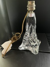 Pied lampe cristallerie d'occasion  Gien