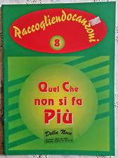 Raccogliendo canzoni raccolta usato  Teramo