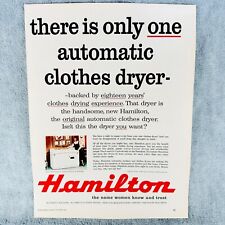 Usado, Hamilton 1956 secadora de ropa automática de colección anuncio impreso Two Rivers WI segunda mano  Embacar hacia Argentina