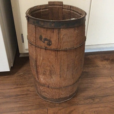 Antique wooden barrel for sale  Fremont