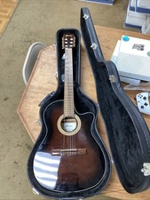 Guitarra clássica elétrica acústica Ibanez GA35TCE-DVS Cutaway ótimo estado comprar usado  Enviando para Brazil