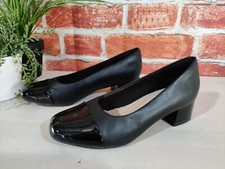 Clarks black court for sale  UK