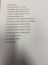 Canon fotoausrüstung gebraucht kaufen Canon fotoausrüstung gebraucht kaufen  Oberdiebach, Trechtingshausen, Weiler