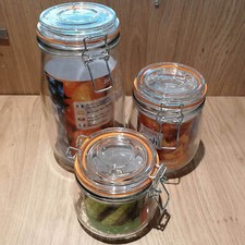 Glass clip top for sale  LEEDS