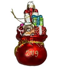 Christmas ornament santa for sale  Thornton