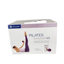 Kit de bodyball Gaiam Pilates bola ponderada e vídeo de treino VHS comprar usado  Enviando para Brazil
