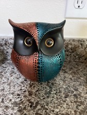 Showpiece owl resin for sale  Marshfield