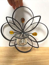 Black metal sconce for sale  Rowley