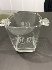 Cubo de hielo Chivas Regal 18 años whisky dorado firma champán vaso usado en excelente estado segunda mano  Embacar hacia Argentina