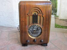 RÁDIO ZENITH ANTIGO 5-S-228 LINDO 1938 ART DÉCO RARO MUITO BOM ESTADO comprar usado  Enviando para Brazil