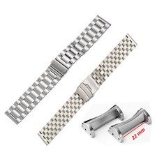 Adaptadores de aço escovado + metal para pulseira de relógio Citizen ProMaster BN2020 BN2029-01E comprar usado  Enviando para Brazil