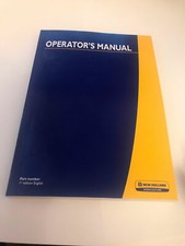 NOVO MANUAL DO OPERADOR HOLLAND FORD 5610 6610 7610 II TRATORES SEM CABINE (SE4241) comprar usado  Enviando para Brazil