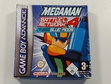 MEGAMAN BATTLE NETWORK 4 BLUE MOON NINTENDO GAMEBOY ADVANCE (GBA) EUR (COMPLETE  comprar usado  Enviando para Brazil