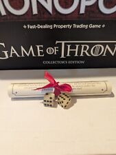 Monopoly game thrones for sale  Bluffton