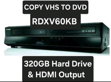 Toshiba rdxv60kb vhs for sale  SCARBOROUGH