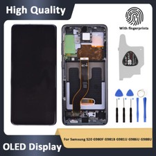 Tela OLED tela sensível ao toque + quadro para Samsung S20 G980F G981B G981U G986U G988U comprar usado  Enviando para Brazil
