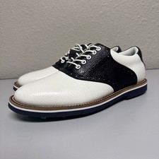 Tênis de golfe G/Fore G4 Saddle Gallivanter branco marinho G4MC20EF03 masculino tamanho 9 comprar usado  Enviando para Brazil