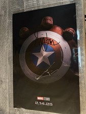 Capitão América Admirável Mundo Novo 11x17 assinado Harrison Ford Anthony Mackie certificado de autenticidade comprar usado  Enviando para Brazil