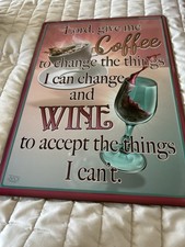 Tin sign new for sale  Blanco