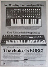 Korg monopoly polysix for sale  BEVERLEY