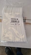 Cucchiai plastica bianchi usato  Casapesenna