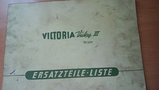Ersatzteil liste victoria gebraucht kaufen  Gernsbach