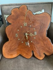 Burl wood clock for sale  Englewood