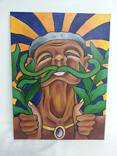 Pintura al óleo original "Tabaco y serpientes de cascabel" - Arte - Directo del artista segunda mano  Embacar hacia Mexico