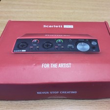 focusrite scarlett for sale  WIGSTON