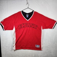 Camisa de Tiro Oficial Vintage Champion NBA Miami Heat Vermelha Tamanho GG comprar usado  Enviando para Brazil