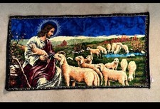 Jesus flock tapestry for sale  Jamaica