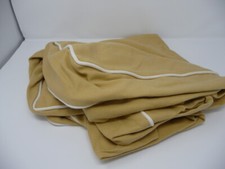 Poltrona Pottery Barn básica XL capa deslizante milho amarelo lona escovada pipi branco comprar usado  Enviando para Brazil