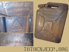 Jerrycan wh2 german d'occasion  Saint-Macaire