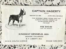 Vintage boston terrier for sale  Browns Mills