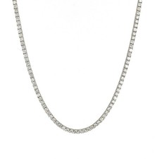 diamond tennis necklace for sale  Santa Monica