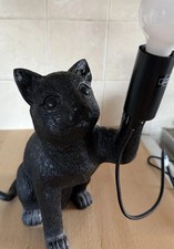 Black cat lamp for sale  STROUD