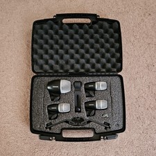Kit de micrófono de batería Shure con estuche rígido segunda mano Kit de micrófono de batería Shure con estuche rígido segunda mano  Embacar hacia Mexico