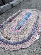 Vintage rag rug for sale  Hales Corners