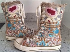 Subculture embroided boots for sale  PLYMOUTH