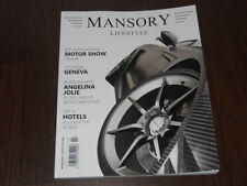 Mansory brochure revue d'occasion  Bédée