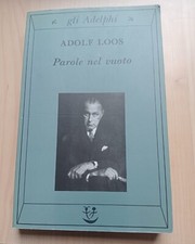 Adolf loos parole usato  Milano