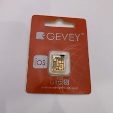 SIM Gevey Ultra S para todas as versões iOS. Para Apple iPhone 4S. comprar usado  Enviando para Brazil