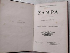 Hérold zampa partition d'occasion  Marseille IX