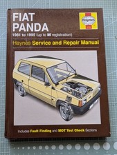 Fiat panda haynes for sale  LITTLEHAMPTON
